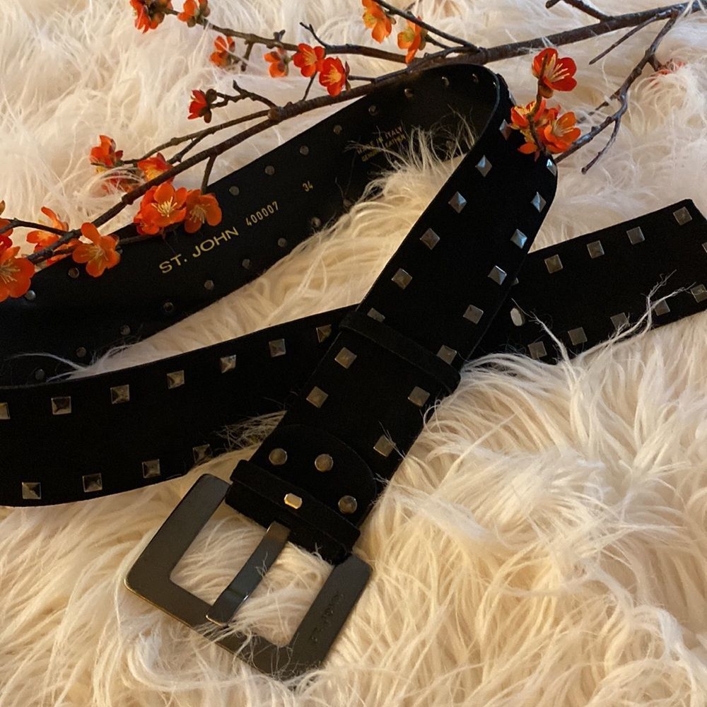 💞ST.JOHN💞genuine leather belt